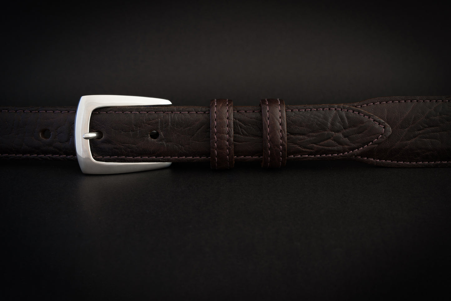 1" Polished Sleek Buckle and Belt