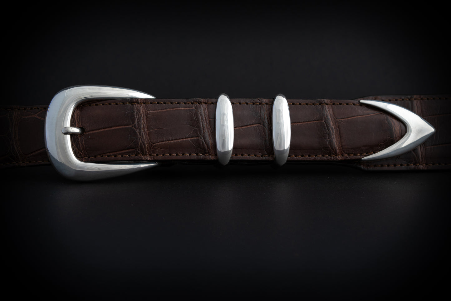 1" Cirrus, Polished Sterling Silver, 4 Piece Set