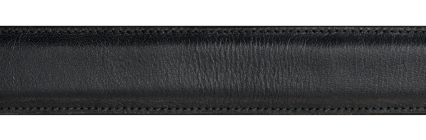 Black Calfskin Belt